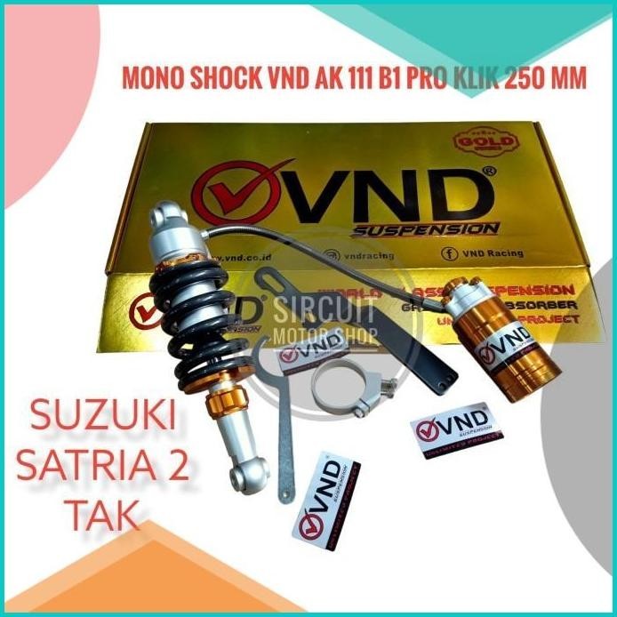SHOCK VND AK 111 B1 PRO CLICK SUZUKI SATRIA 2 TAK FU WR 155 SONIC MX 1