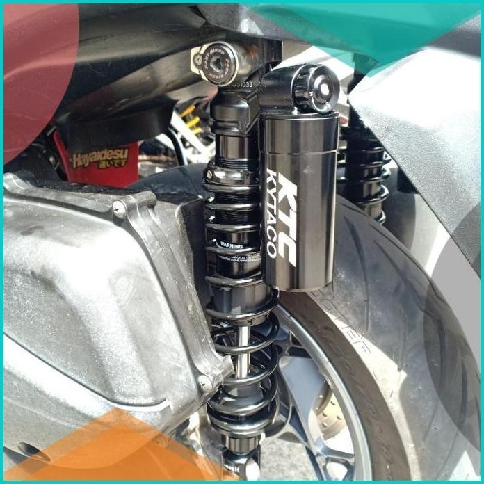 shock ktc kytaco Xmax 250cc 350mm/ shock tabung ktc xmax 250 rebound 1