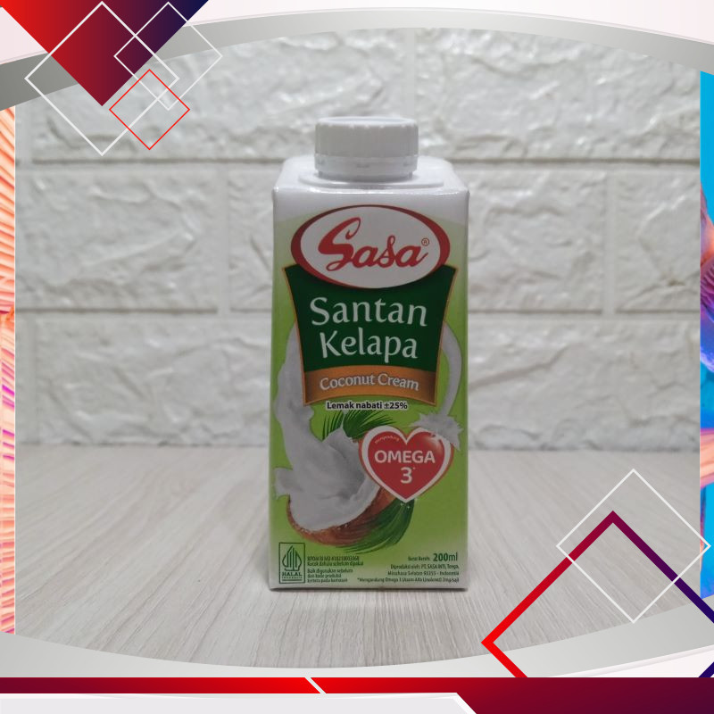 

Sasa Santan Kelapa 200ml .