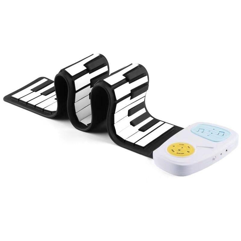 Piano Portable Gulung Lipat Travel Electric Soft Keyboard