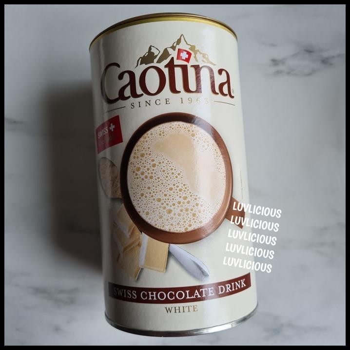 

Caotina Swiss White Chocolate Powder Drink Cokelat Coklat Putih Bubuk
