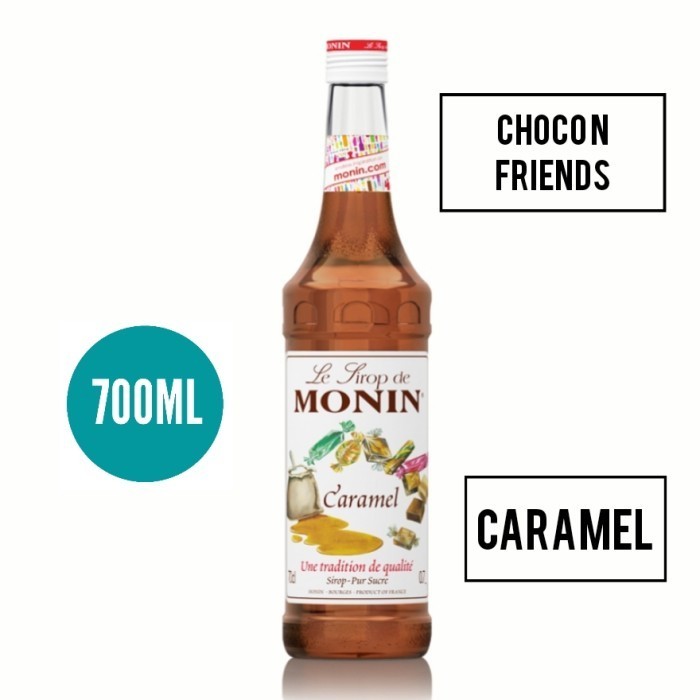 

Monin Gourmet Syrup Gojek Only Caramel