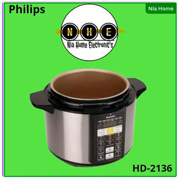 TERBARU PHILIPS HD2136 ELECTRIC PRESSURE COOKER 5L PRESTO LISTRIK HD2136/65