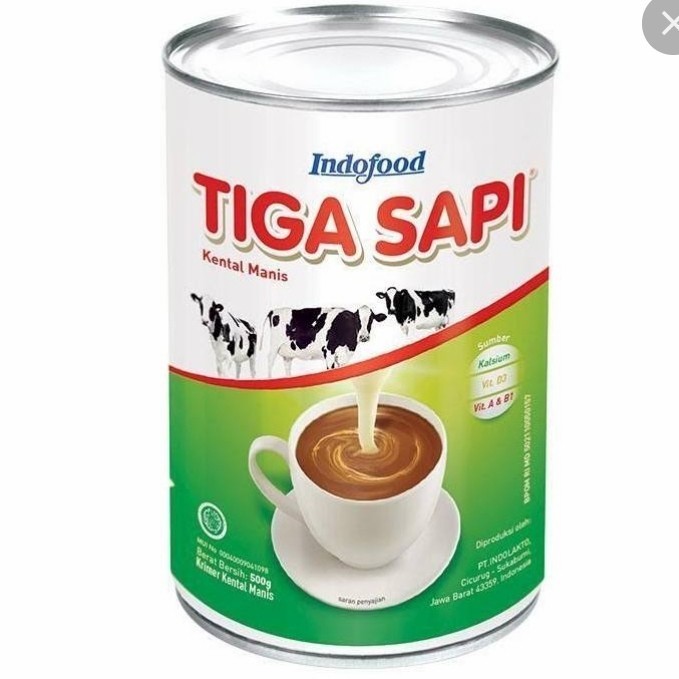 

susu tiga sapi krimer kental manis 490gr