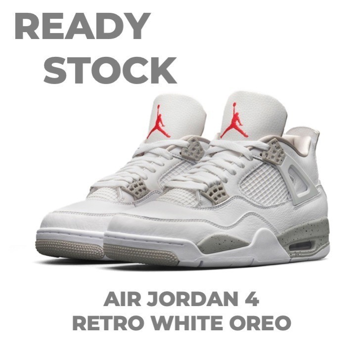 Nike Air Jordan 4 Retro White Oreo