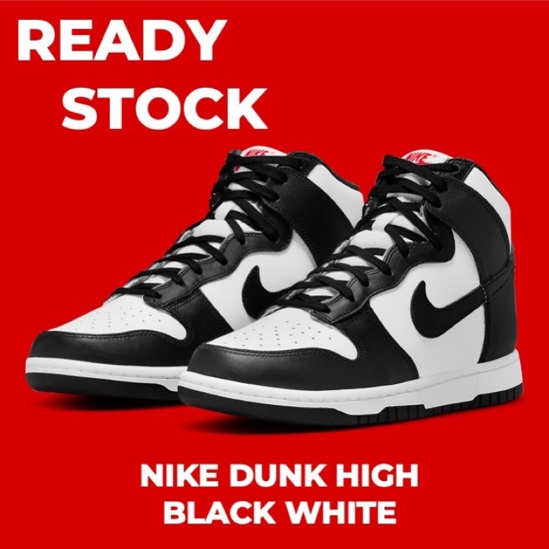 Nike Dunk High Black White