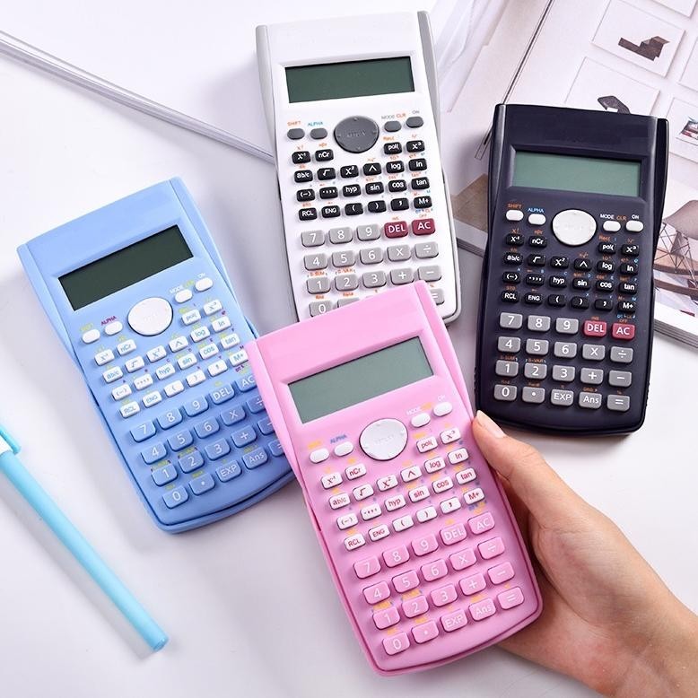 

KALKULATOR SCIENTIFIC FUNCTION / KALKULATOR ILMIAH 12 DIGIT WARNA PASTEL BS 5.5