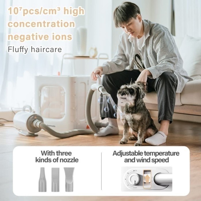 Ntl Pet Blower + Drying Box Grooming Set Terlaris