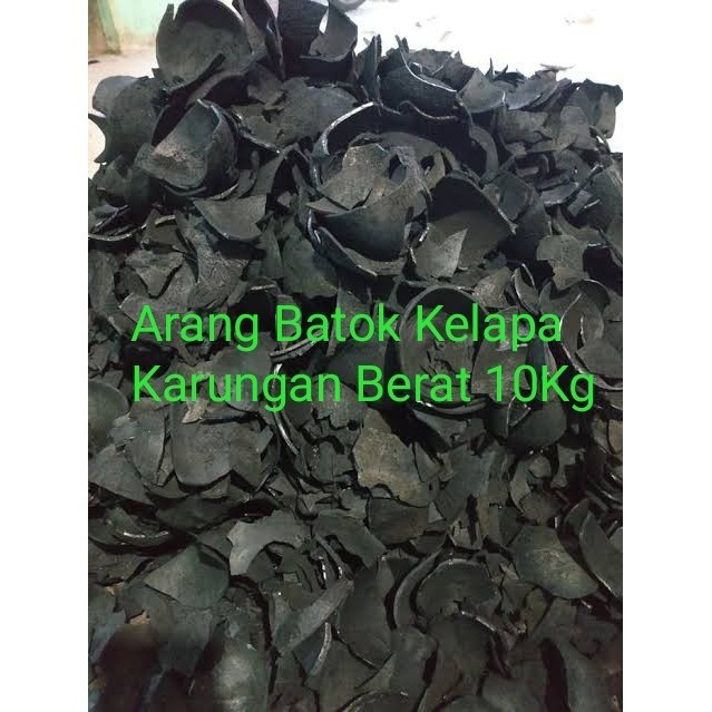 Terbaru Arang Batok Kelapa / Areng Mati Hampa Kualitas Resto - Karungan 10 Kg Promo Terlaris