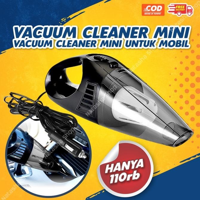 VACUUM CLEANER MOBIL MINI PENYEDOT DEBU MOBIL KABEL DAYA HISAP KUAT HEMAT