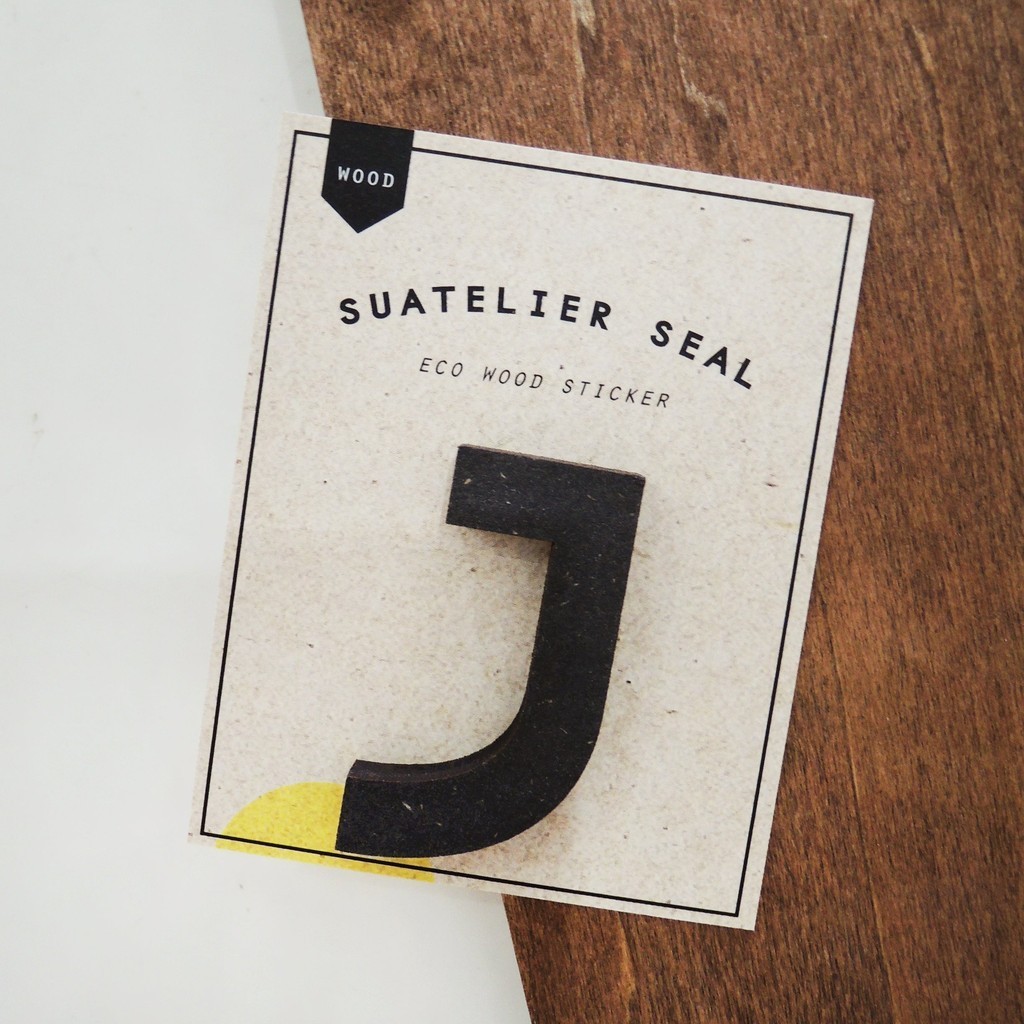 

SUATELIER Seal Eco wood sticker No. 1710 wood (J)