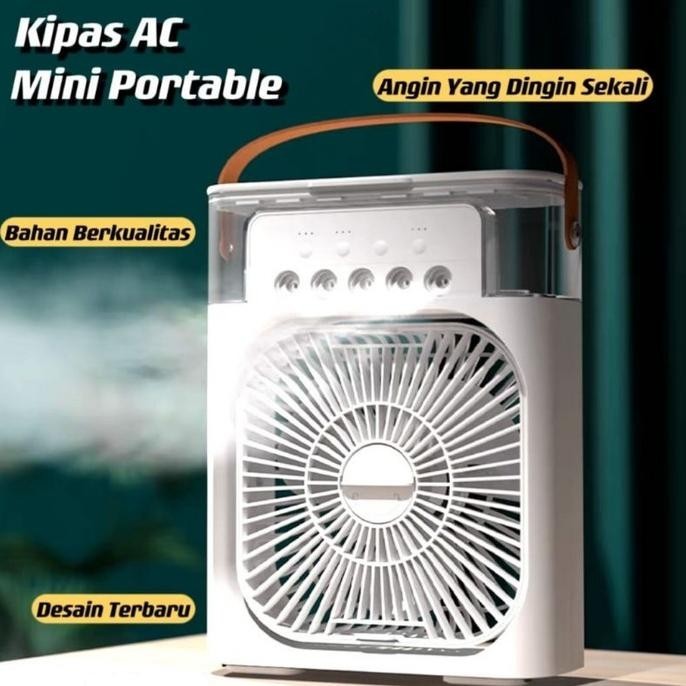 

Air Cooler Fan AC Mini Kipas Penyejuk Air Conditioner Humidifier P88L