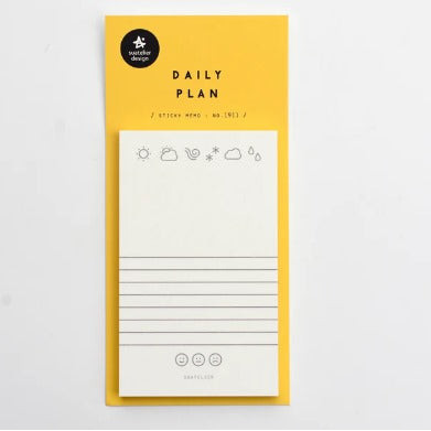 

SUATELIER Sticky Memo No. 1911 daily plan.08