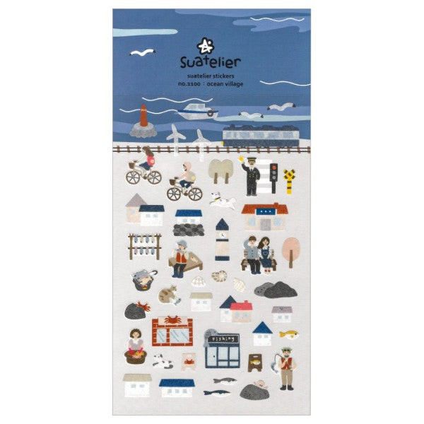 

SUATELIER Sticker No. 1100 ocean village