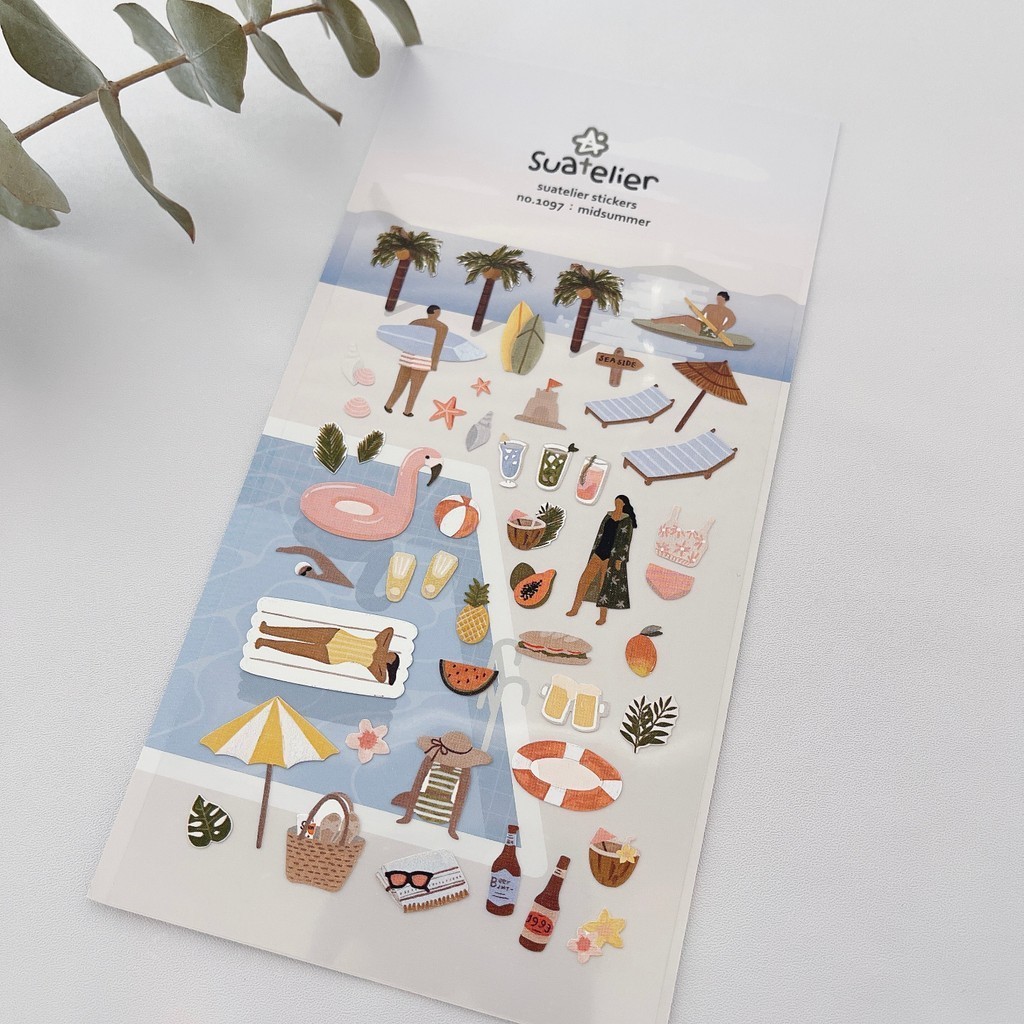 

SUATELIER Sticker No. 1097 midsummer