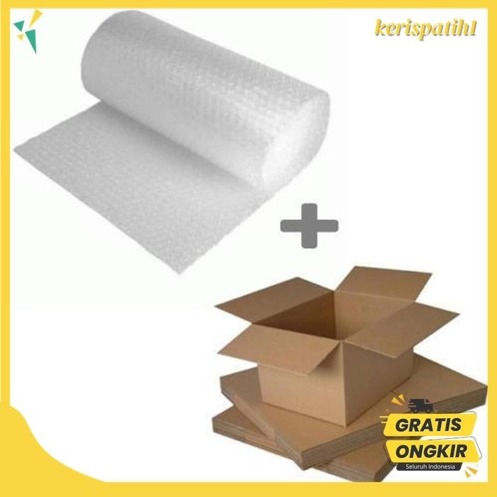 

[ PACKING TAMBAHAN !! ] KARDUS DAN BUBLE WARP BEST QUALITY !!