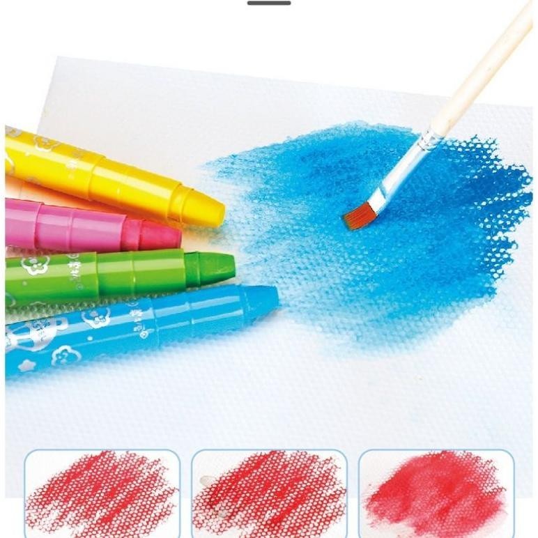 

gh-6 CRAYON GRASP / CRAYON GRASP MATA SEDANG / SILKY CRAYON / WATER SOLUBLE CRAYON / KRAYON WARNA Berkualitas