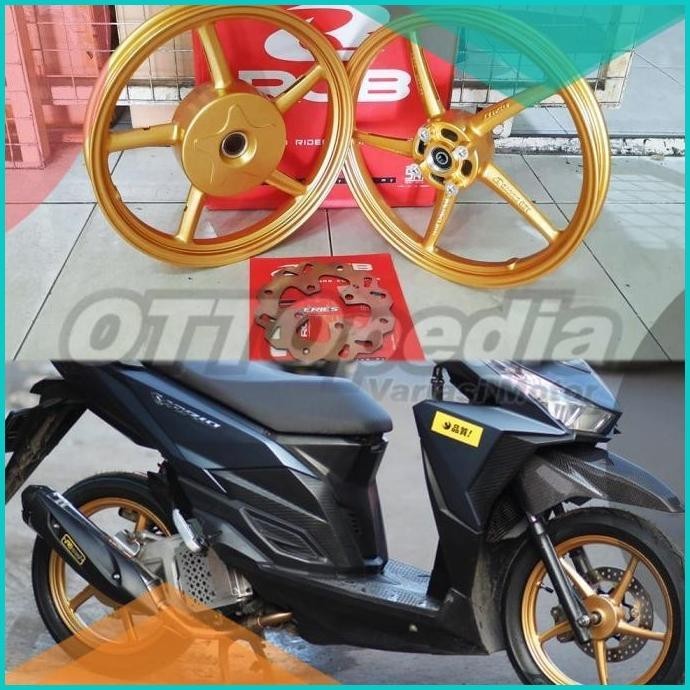 Velg Pelek Racing Boy RCB SP 522 + Piringan Vario 150 FI ESP Vario 125