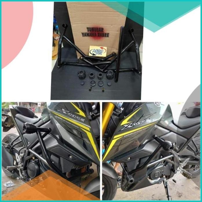 Crashbar Crash bar Yamaha Xabre HITAM BLACK 19F3B2024 limited stock