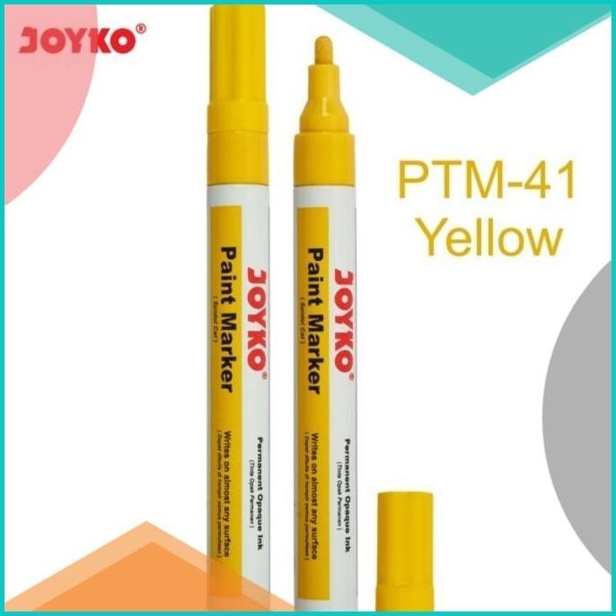 

Spidol Ban JOYKO Paint permanent Spidol Kuning pekat 19F3B2024 parts