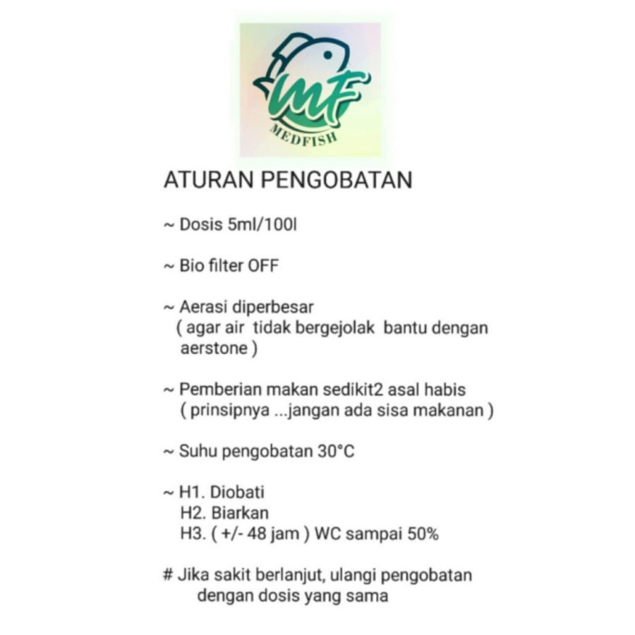 Medfish Velstop 30Ml - Obat Anti Velvet & Protozoa - Medfish Antibiotik Ikan - Solusi Parasit Medfis