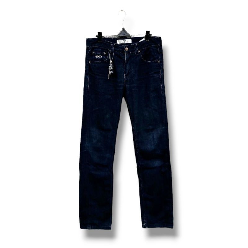 Plac Berlin denim jeans M'bello polska slim straight dark blue