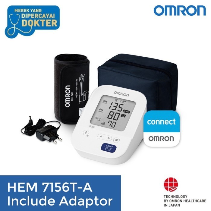 Tensi Omron Hem 7156 A Omron 7156 +Adaptor