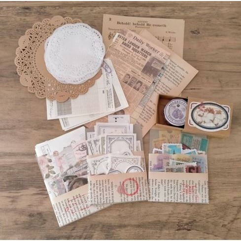 

Snailmail Vintage Journal Kit - Jurnal Kit Versi Snaimail