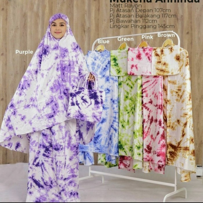 Mukena Dewasa Terbaru 2021 Premium Motif Bunga