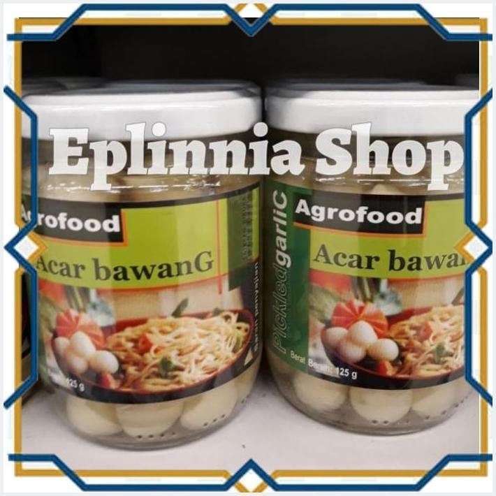 

[EPL] ARGOFOODS GARLIC PICKLED 125 GR - ACAR BAWANG