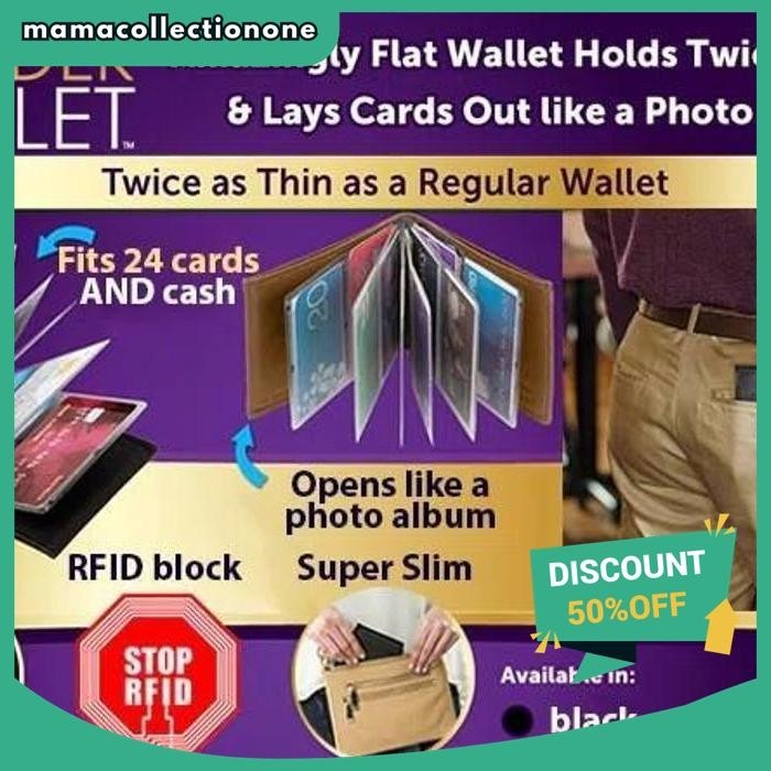 

DOMPET KARTU KREDIT, ATM, MEMBERSHIP DLL / WONDER WALLET 24 KARTU BEST PRODUK