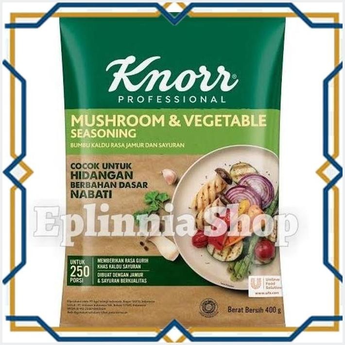 

[EPL] KNORR MUSHROOM & VEGETABLE SEASONING 400 GR - BUMBU KALDU JAMUR