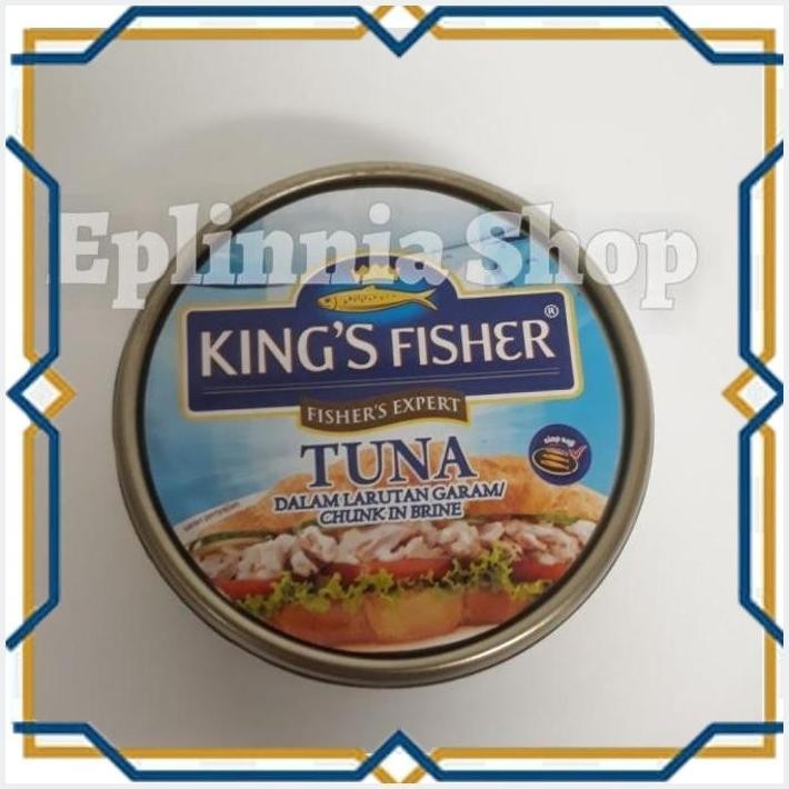 

[EPL] KING'S FISHER TUNA CHUNK IN BRINE 170 GR - IKAN TUNA