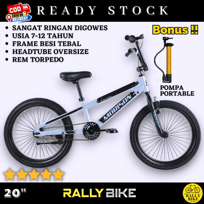 Sepeda Anak Bmx Rem Torpedo Ukuran 20 Inc