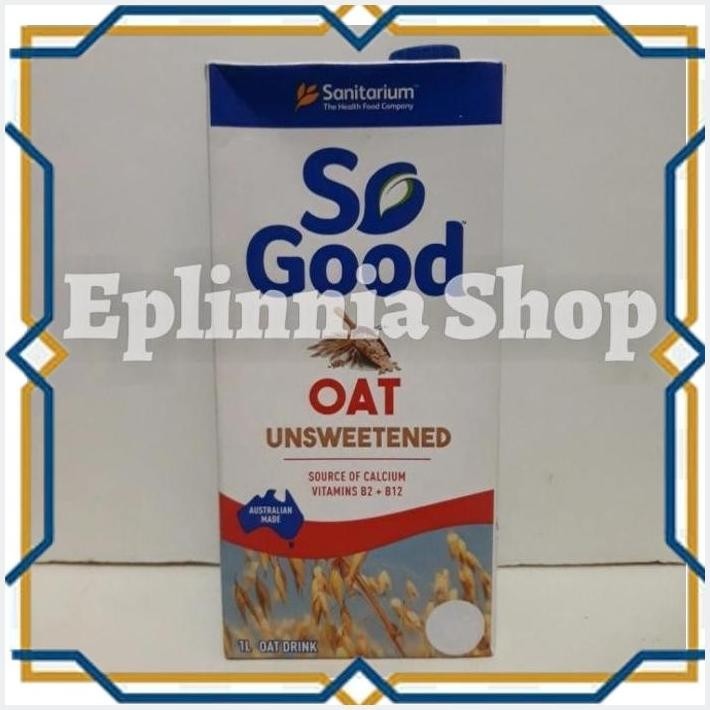 

[EPL] SANITARIUM SO GOOD OAT UNSWEETENED DRINK 1 LITER