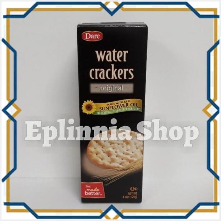 

[EPL] DARE WATER CRACKERS ORIGINAL 125 GR - KREKERS ORIGINAL