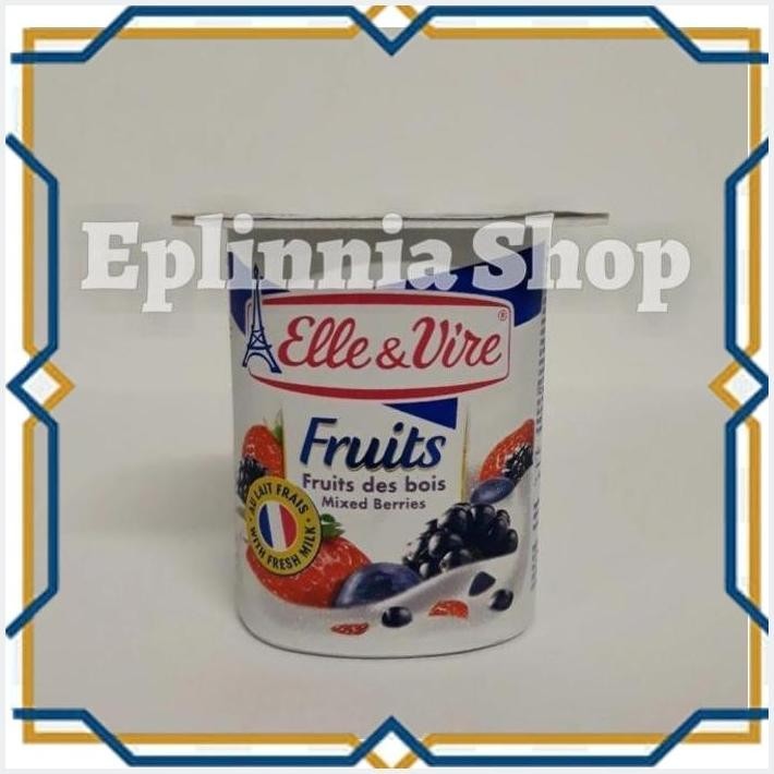 

[EPL] ELLE & VIRE FRAISE MIXED BERRIES 125 GR - YOGURT