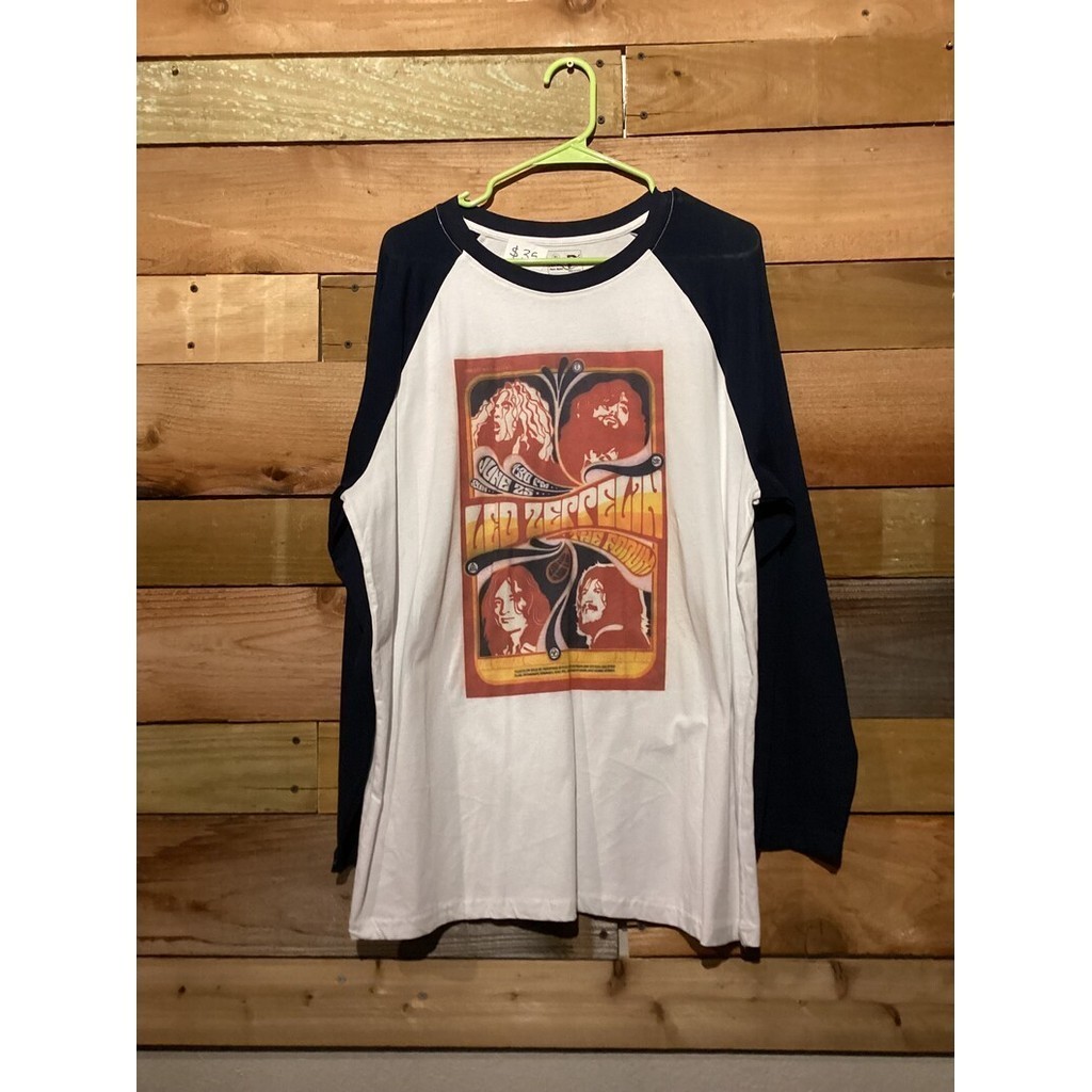 Kemeja Led Zeppelin Lengan Panjang (XL)