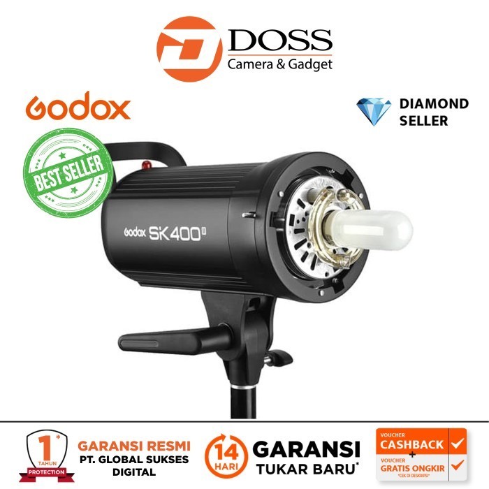 Godox Sk400Ii Studio Strobe / Godox Sk400 Ii / Sk400Ii
