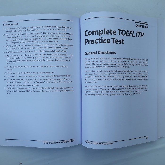 Buku Official Guide To The Toefl Itp + Cd Sample Question Ets Erlangga