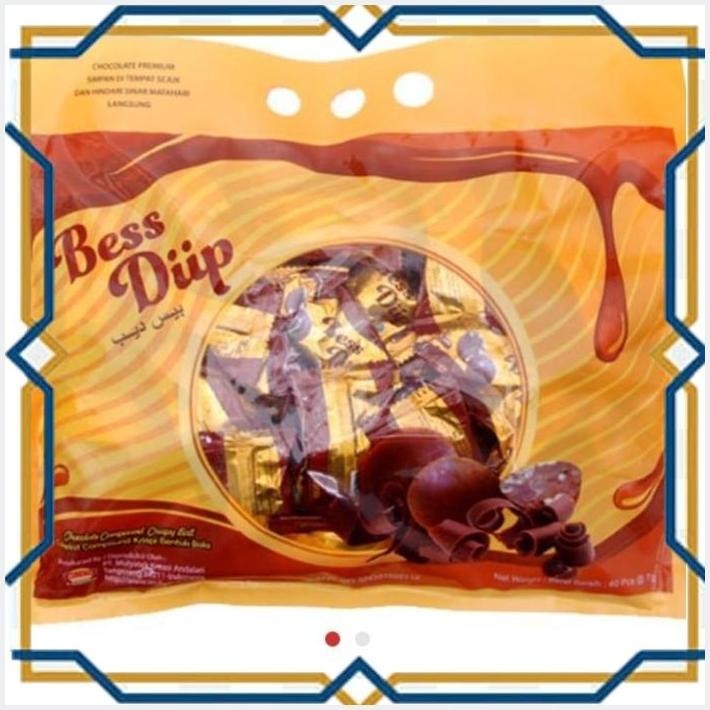 

[LDY] BESA DIPP COKELAT CRISPY BALL BAG 280GR ISI 40PCS