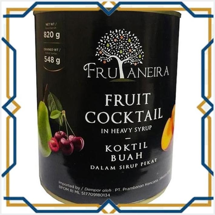 

[LDY] FRUTANEIRA BUAH KALENG IMPORT FRIIT COCKTAIL IN SYRUP 820GR