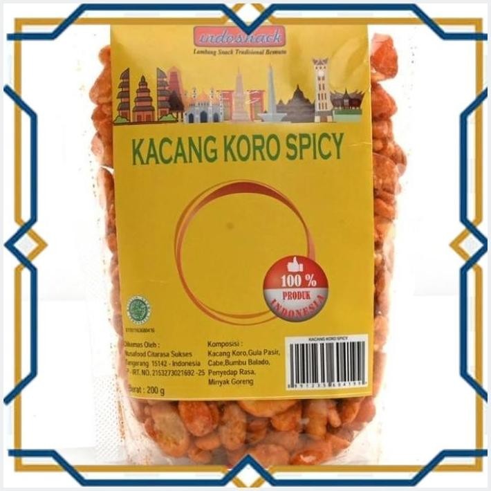 

[LDY] INDOSNACK KACANG KORO PEDAS 200GR