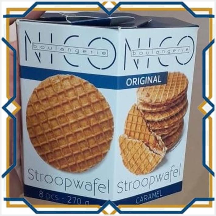 

[LDY] NICO BOULANGERIE ORIGINAL STROOPWAFEL 270GR CARAMEL