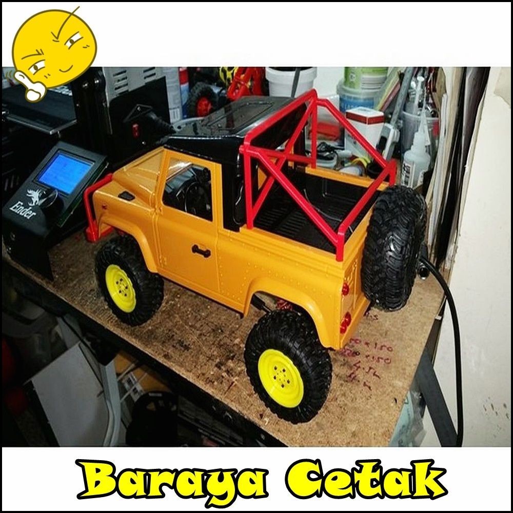 RC Roll Cage MN91K MN90 3D Print Aksesoris Mobil RC