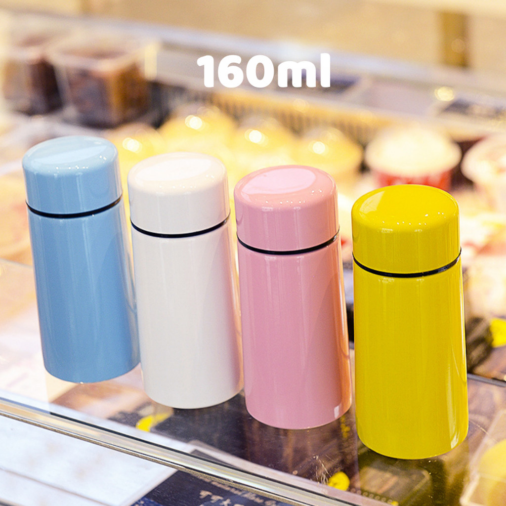 

FREE SHIPPING / READY BALI TUMBLER TRAVEL MINI 160ML STAINLESS 304 POCKET TAHAN PANAS DAN DINGIN AMAN BOTTLE POLOS CLASSIC JAPAN BOTOL KECIL ANTI REMBES VACUUM CUP FASHION MUAT DALAM TAS KANTONG HADIAH ACARA PERUSAHAAN