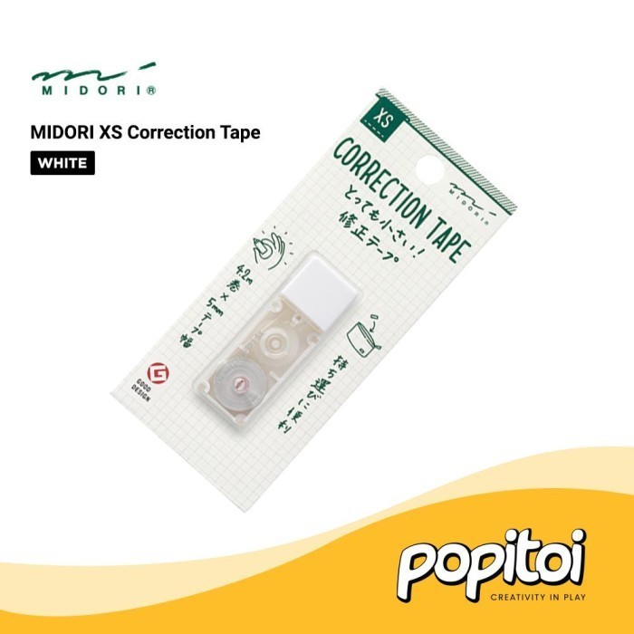 

Midori Xs Correction Tape Tip Ex Kertas Pita Koreksi