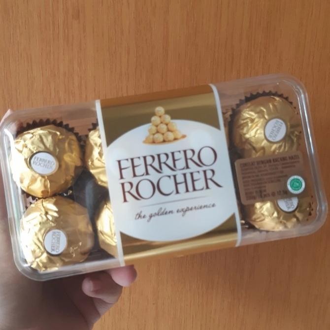 

coklat ferrero rocher T16 isi 16 pcs 200 gram MRS03
