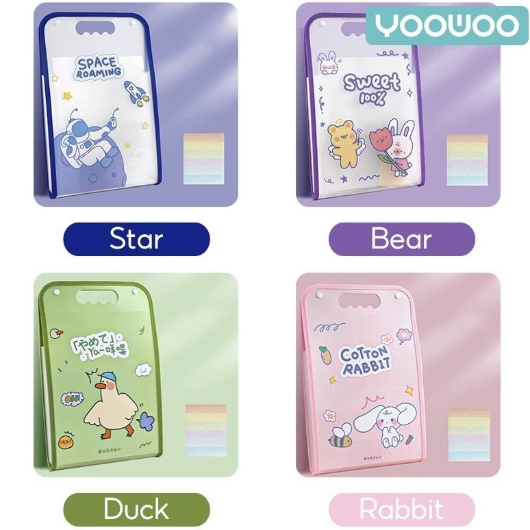 

YOOWOO FILE ORGANIZER / PENYIMPANAN BERKAS / FOLDER PORTABLE / TEMPAT KERTAS UJIAN BARU