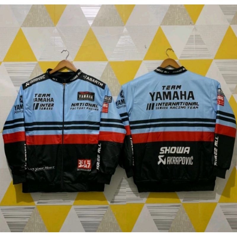 JAKET MOTOR JAKET NASCAR JAKET TEAM YAMAHA JAKET RACING